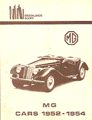 MG Cars 1953 - 1954