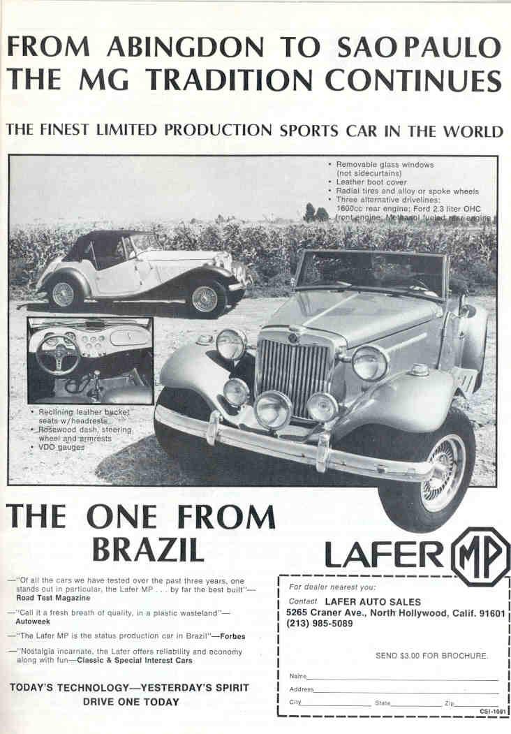 MP Lafer Lafer MP Ad 1981 Click on the image for a larger view