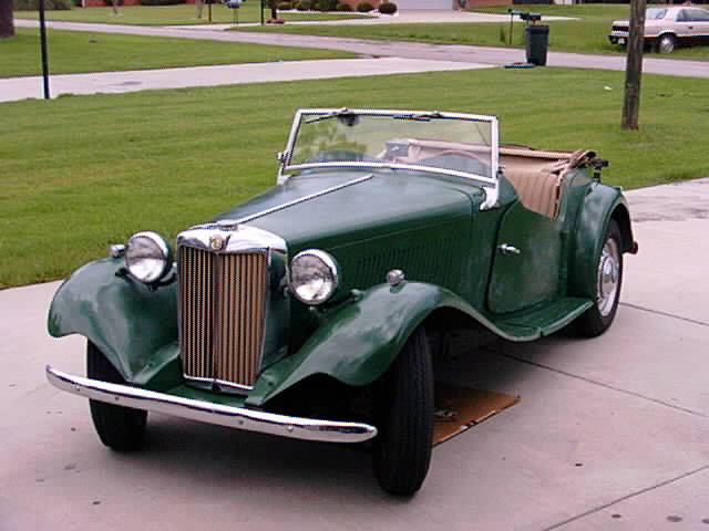 Don Doty's 52 MG TD from FL USA